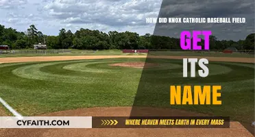The History Behind Knox Catholic Baseball Field's Name