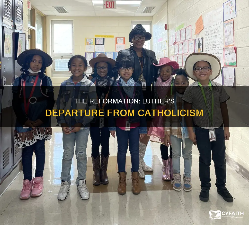 how did martin luther leave catholism