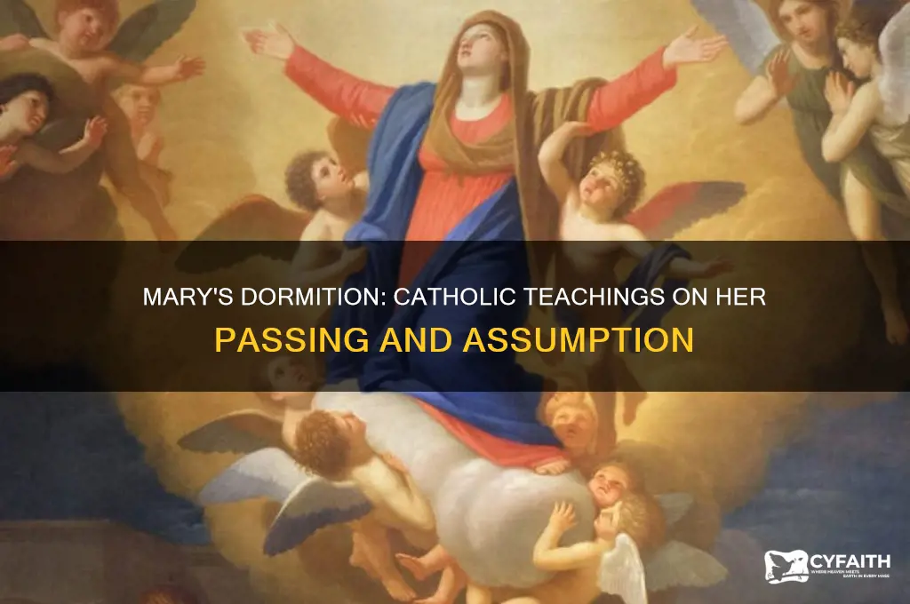how did mary die catholic