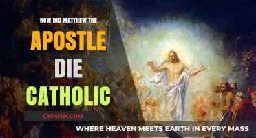 The Death of Matthew: Apostle's Catholic Faith