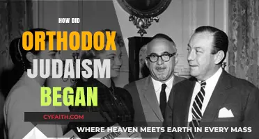 Origins of Orthodox Judaism: Tracing Its Historical and Theological Beginnings