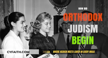 Origins of Orthodox Judaism: Tracing Its Historical and Theological Beginnings