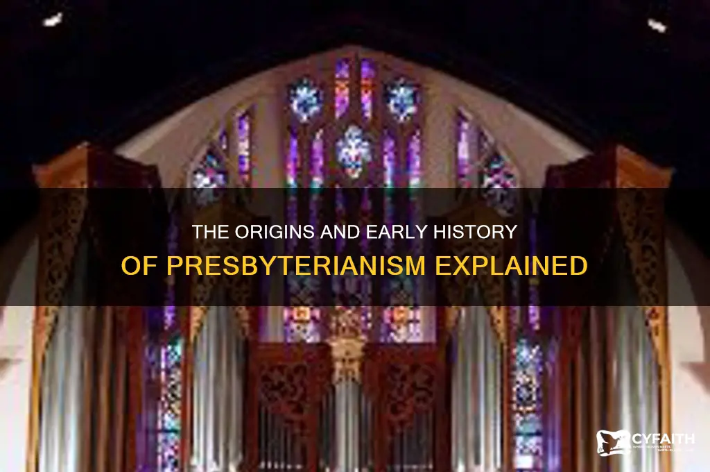 how did presbyterian begin