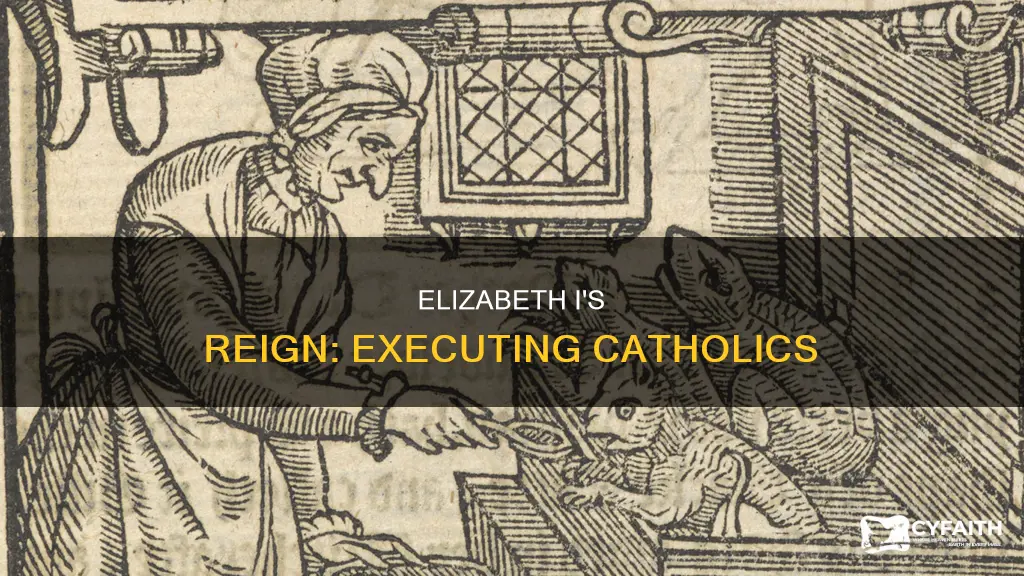 how did queen elizabeth 1 execute catholics