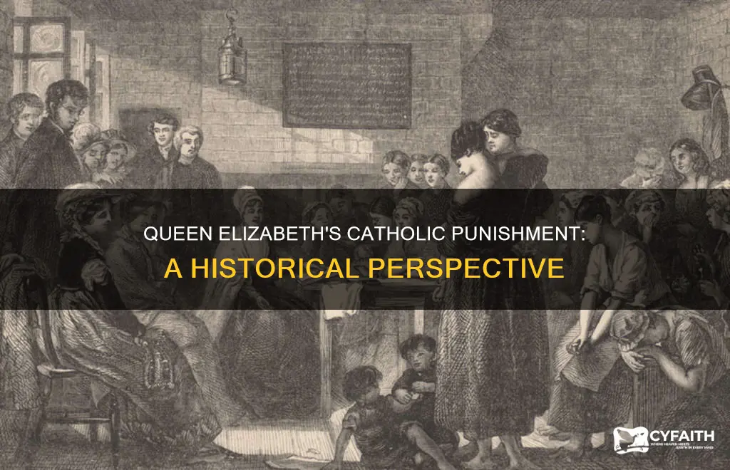 how did queen elizabeth punish catholics