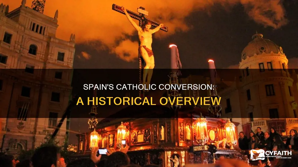 how did spain adopt the catholic religion