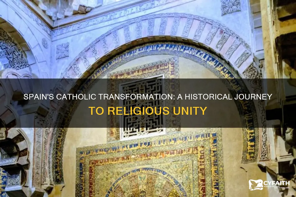 how did spain become catholic