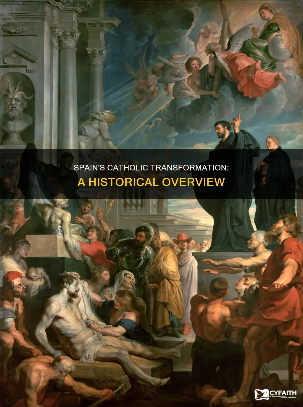 how did spain become compeletely catholic