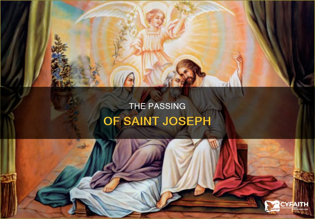 how did st joseph die catholic
