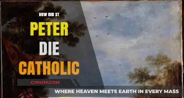 The Death of Saint Peter: A Catholic Account