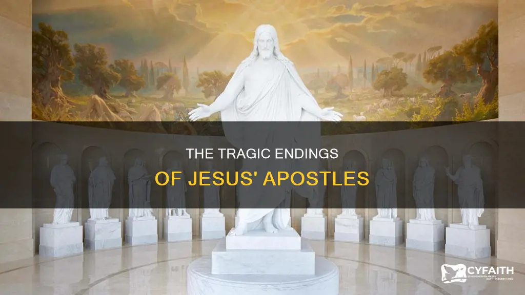how did the 12 apostles die catholic