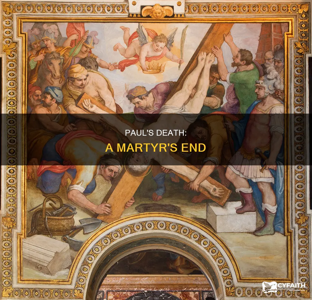how did the apostle paul die catholic answers