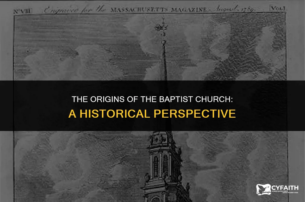how did the baptist church get its name