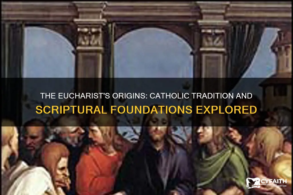 how did the catholic come up with the eucharist