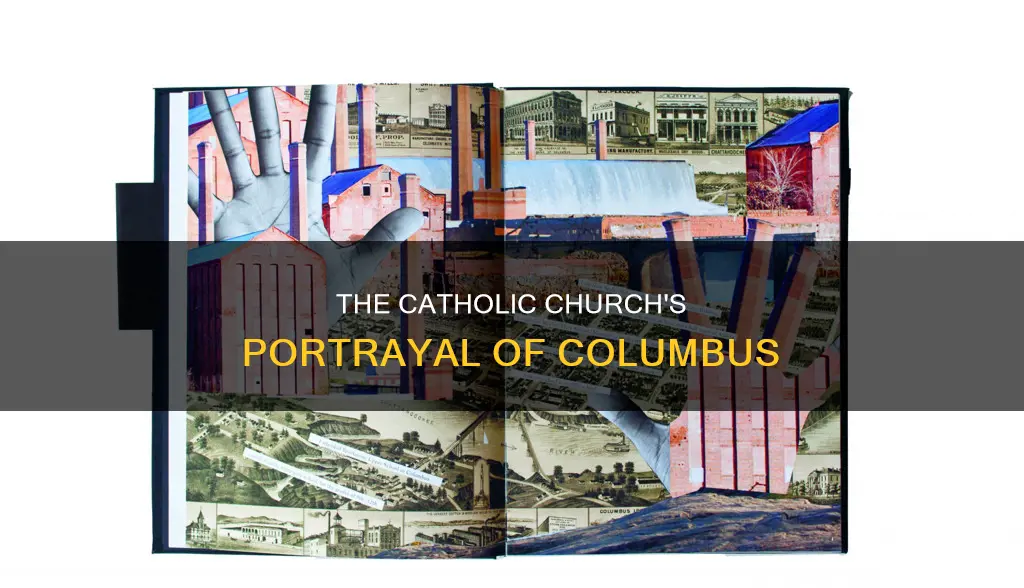 how did the catholic keys portray colombus