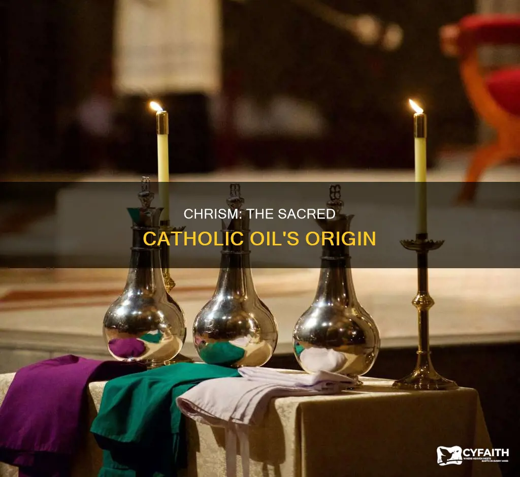 how did the catholic oil of chrism begin