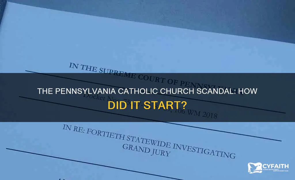 how did the catholic scandal pennsylvania begin