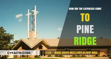 Catholics' Arrival at Pine Ridge: A Historical Overview
