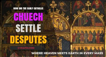The Early Catholic Church: Resolving Disputes