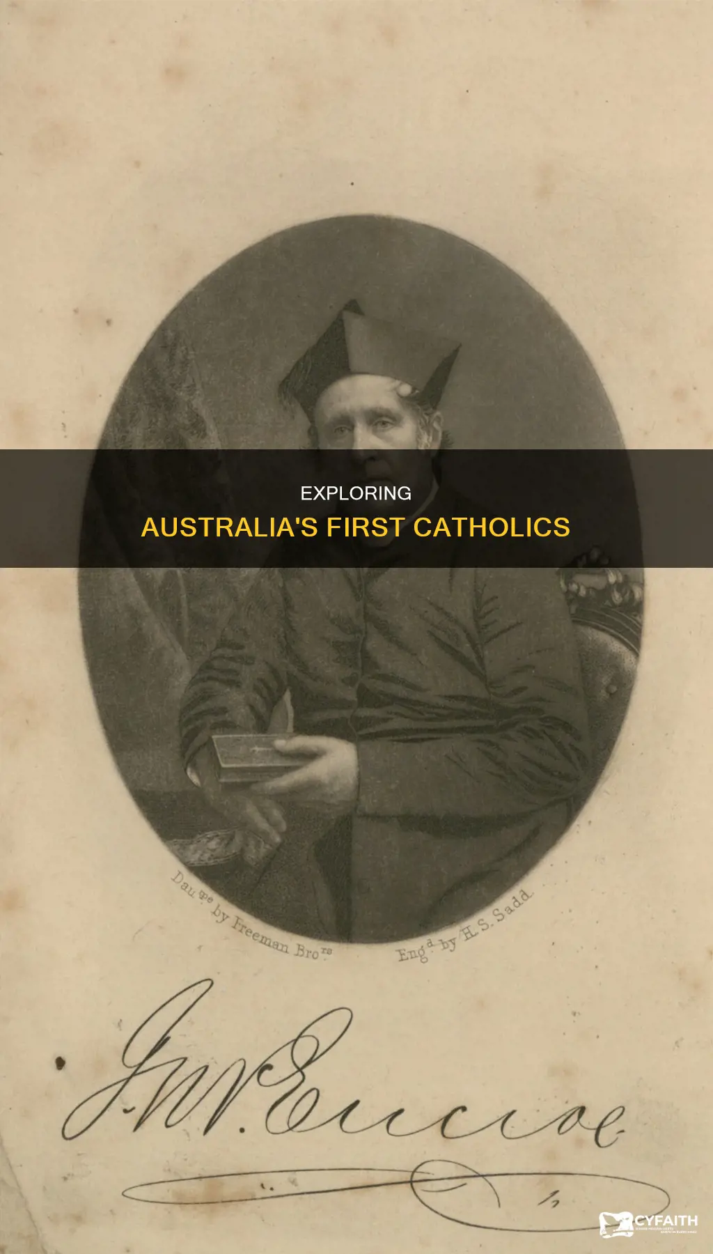 how did the first catholics get to australia