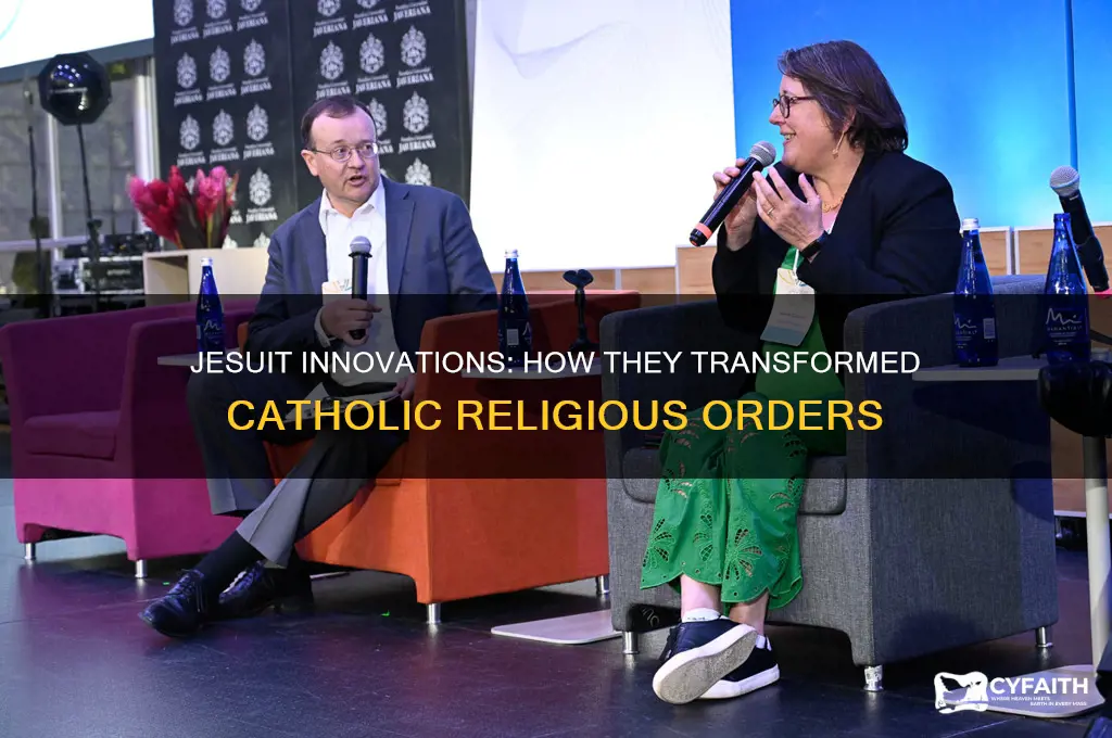 how did the jesuits differ from previous catholic orders