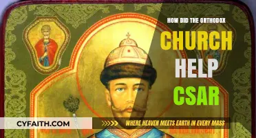 Orthodox Church's Role in Supporting the Russian Tsar's Authority