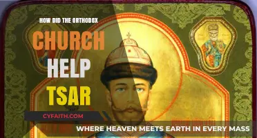 Orthodox Church's Role in Supporting the Russian Tsar's Reign