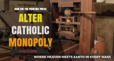 Printing Press: Breaking Catholic Monopoly's Grip