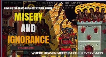 Proto-Orthodox Perspectives: Unraveling Misery, Ignorance, and Human Suffering