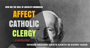 Absolute Monarchs' Rule: Impact on Catholic Clergy Power and Influence