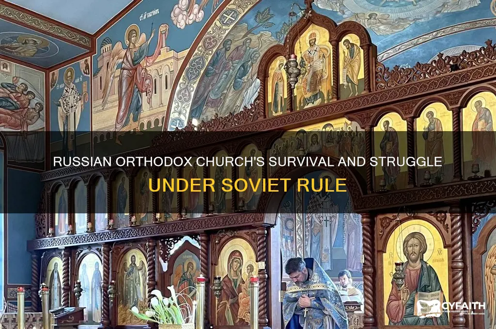 how did the russian orthodox fare under the soviet government