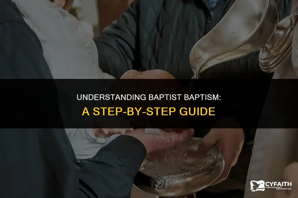 how do baptist baptize