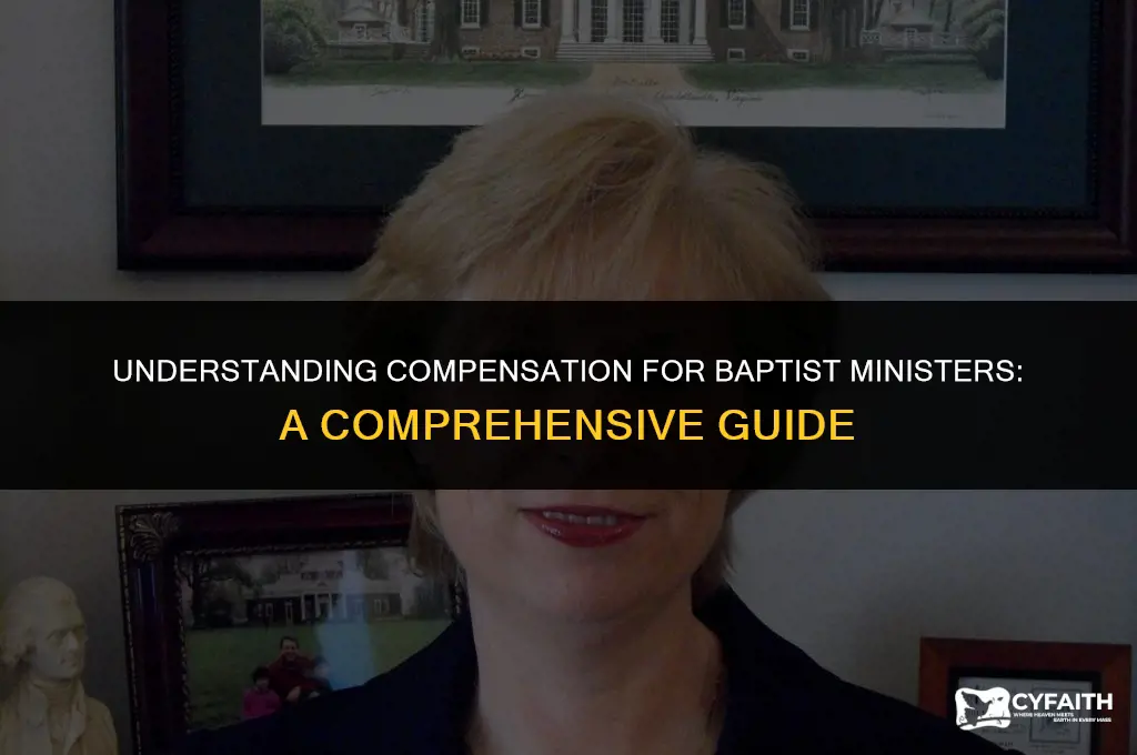 how do baptist ministers get paid