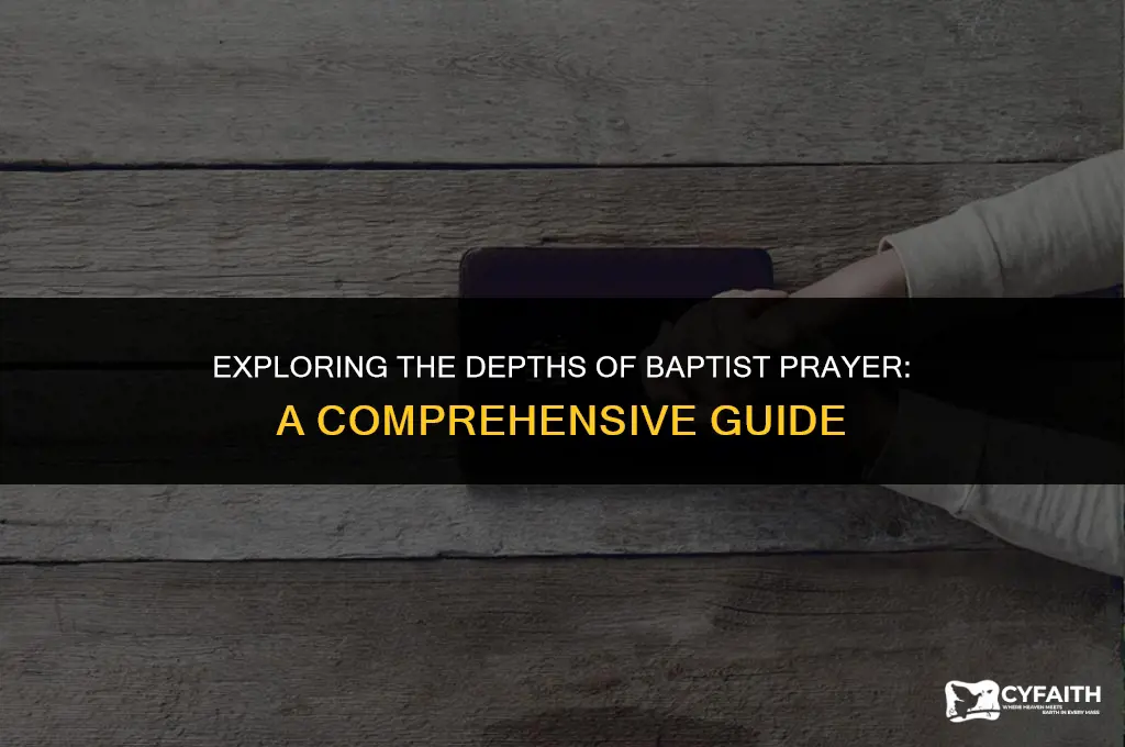 how do baptist pray