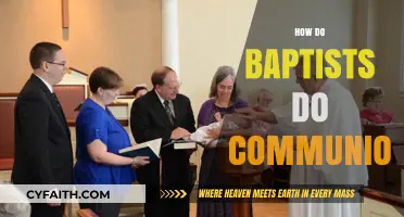 Understanding Baptist Communion: A Guide to the Sacred Rite