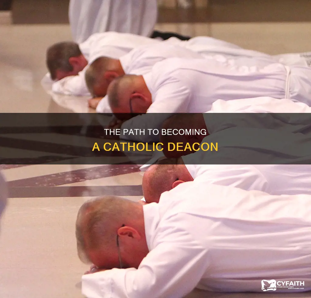 how do become a catholic deacon