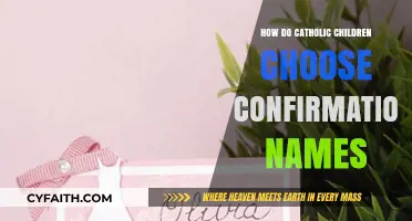 Choosing a Confirmation Name: Catholic Children's Guide
