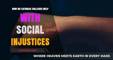 Catholic Colleges: Fighting Social Injustices