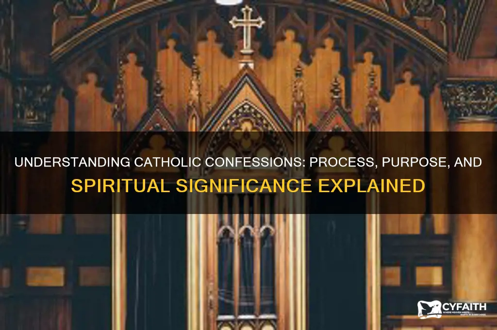 how do catholic confessions work