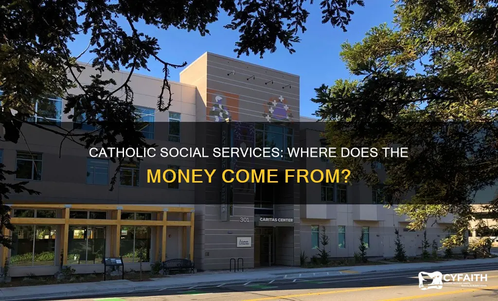 how do catholic social services receive money