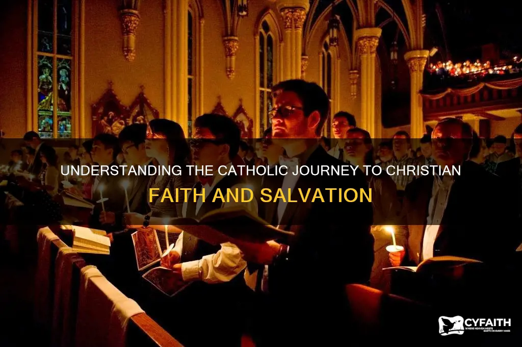 how do catholics become christians