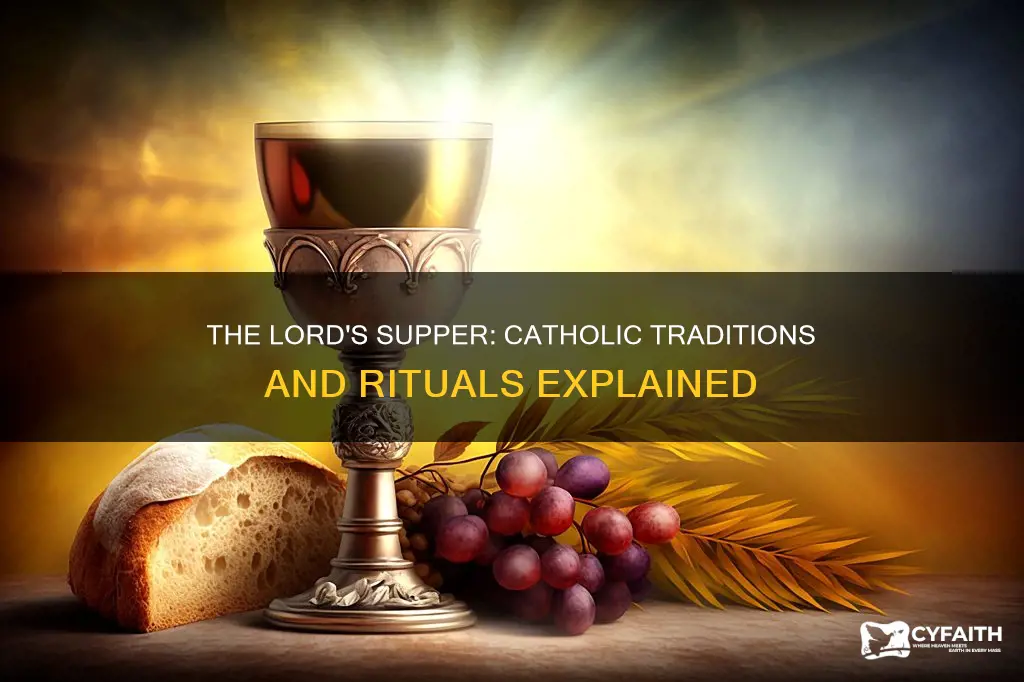 how do catholics celebrate the lord