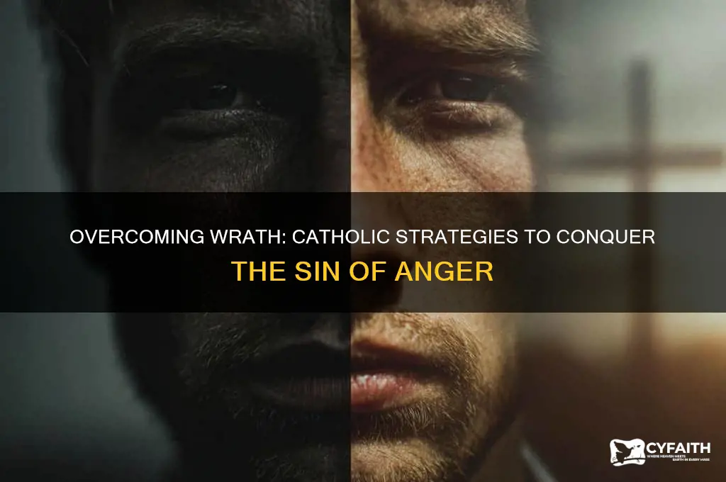 how do catholics combat the deadly sin of anger