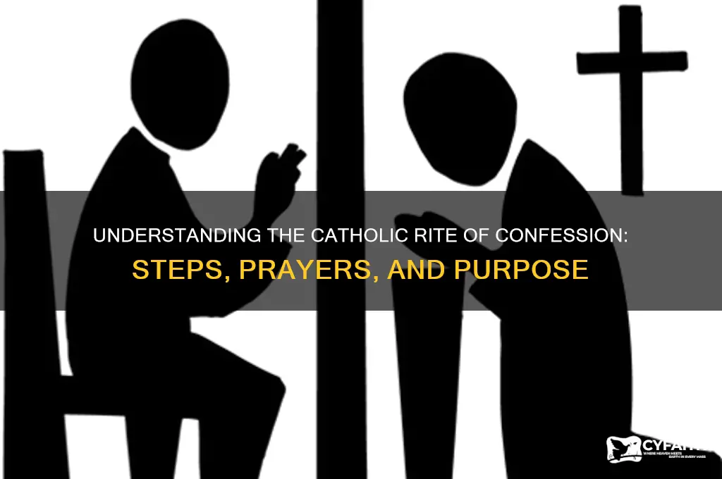 how do catholics confess