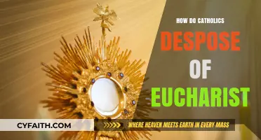 The Catholic Church's Careful Disposal of the Eucharist