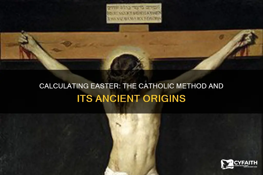 how do catholics determine easter