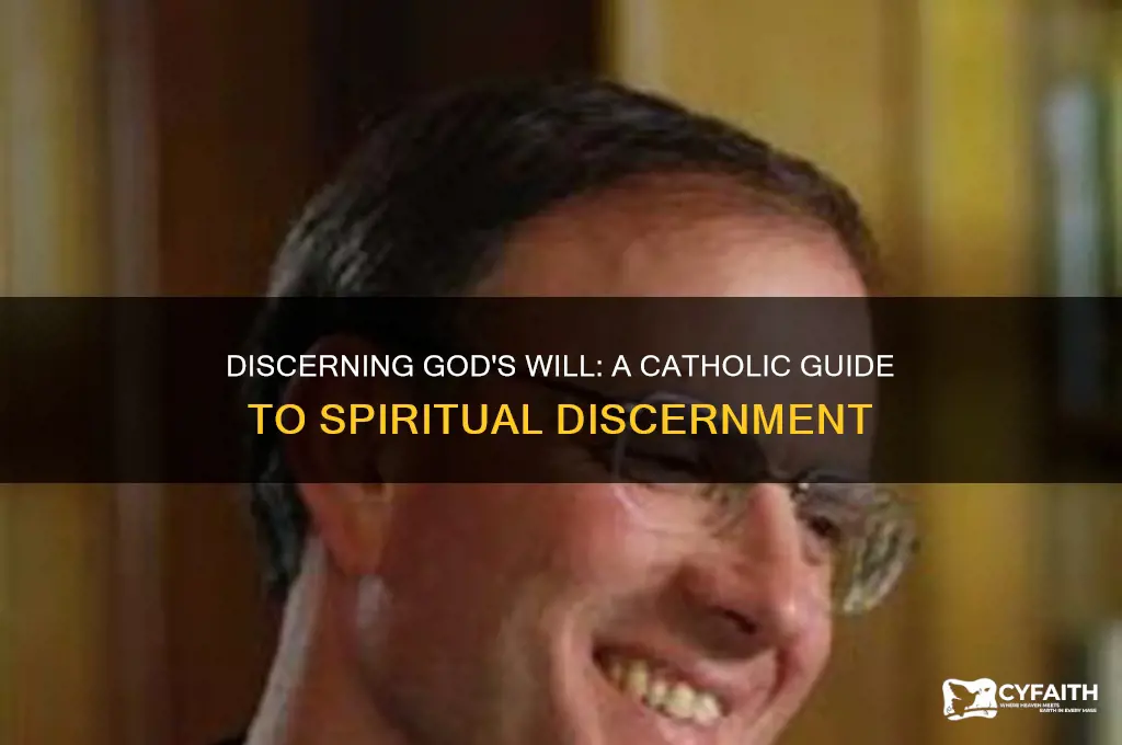 how do catholics discern