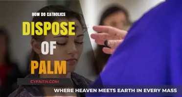 Catholics' Palm Disposal: Ashes to Ashes, Dust to Dust