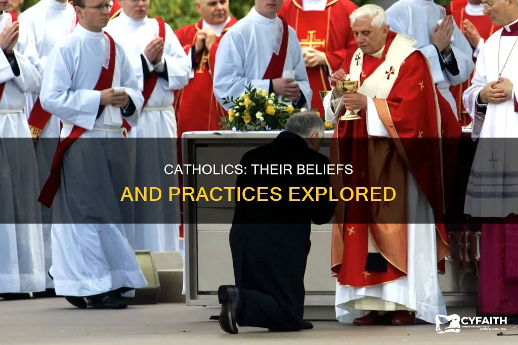 how do catholics do their thing