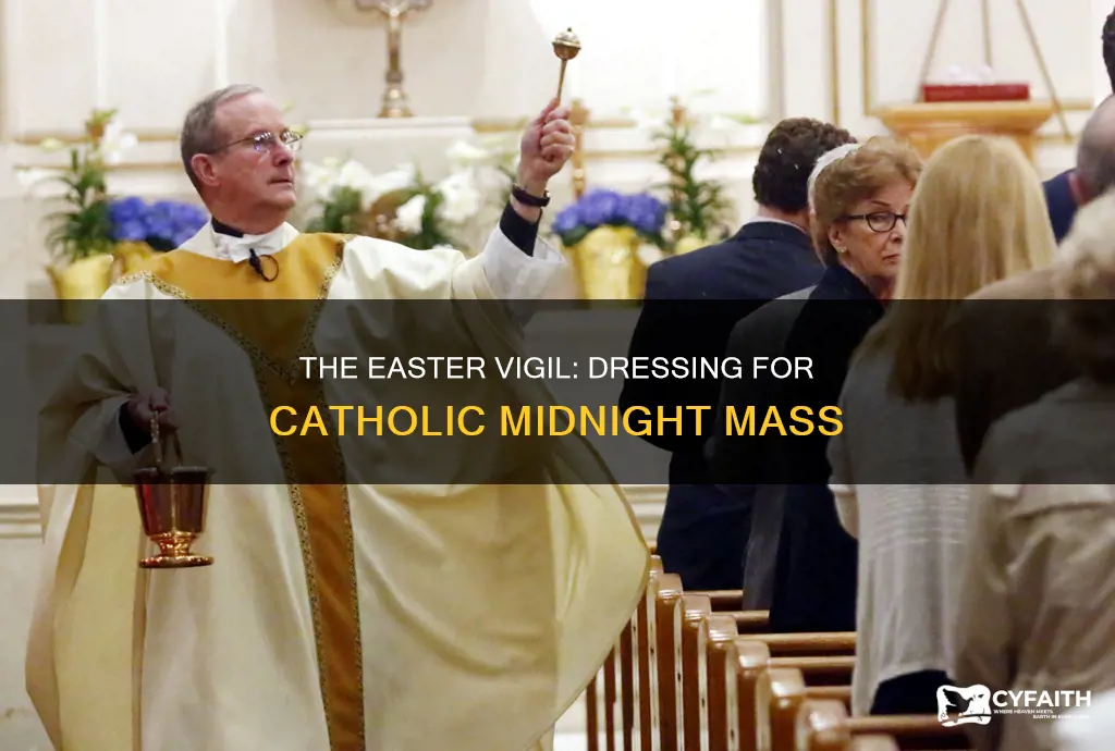 how do catholics dress for easter vigil